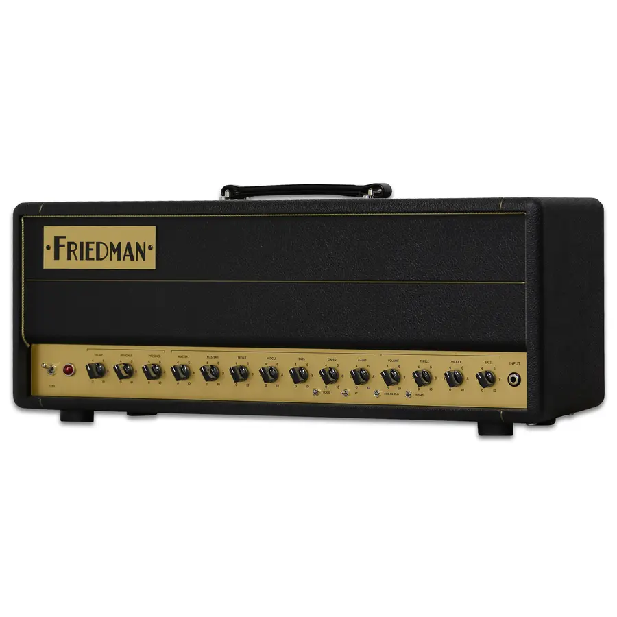 Friedman BE-50 Deluxe Head 3 Channel - 50 Watt Head - EL34 
