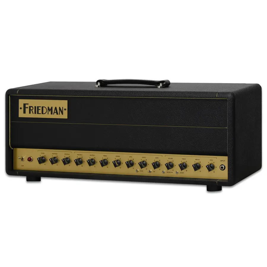 Friedman BE-50 Deluxe Head 3 Channel - 50 Watt Head - EL34 