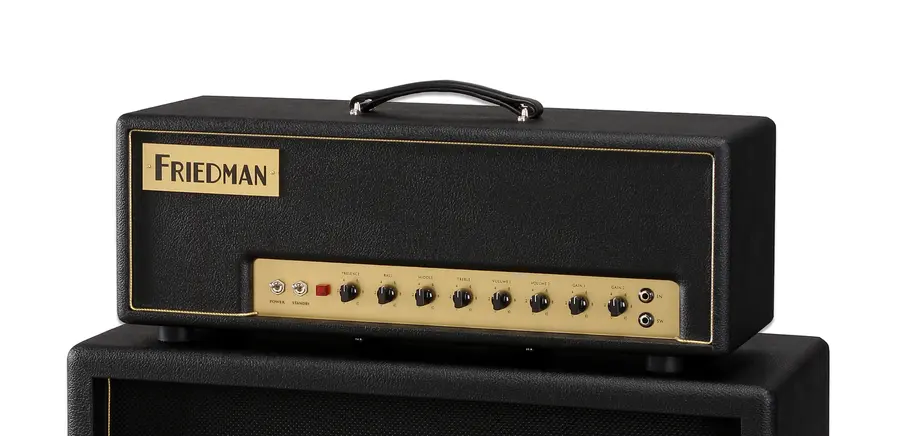 Friedman Small Box Head 2 Channel - 50 Watt Head - EL 34 