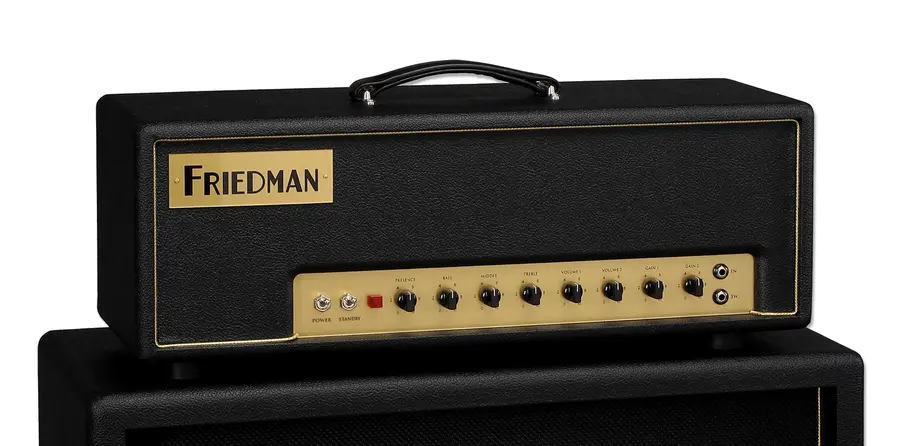 Friedman Small Box Head 2 Channel - 50 Watt Head - EL 34 