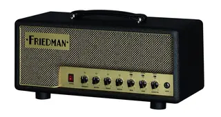 Friedman RUNT-20 Head (Black) 2 Channel - 20 Watt Head - EL84