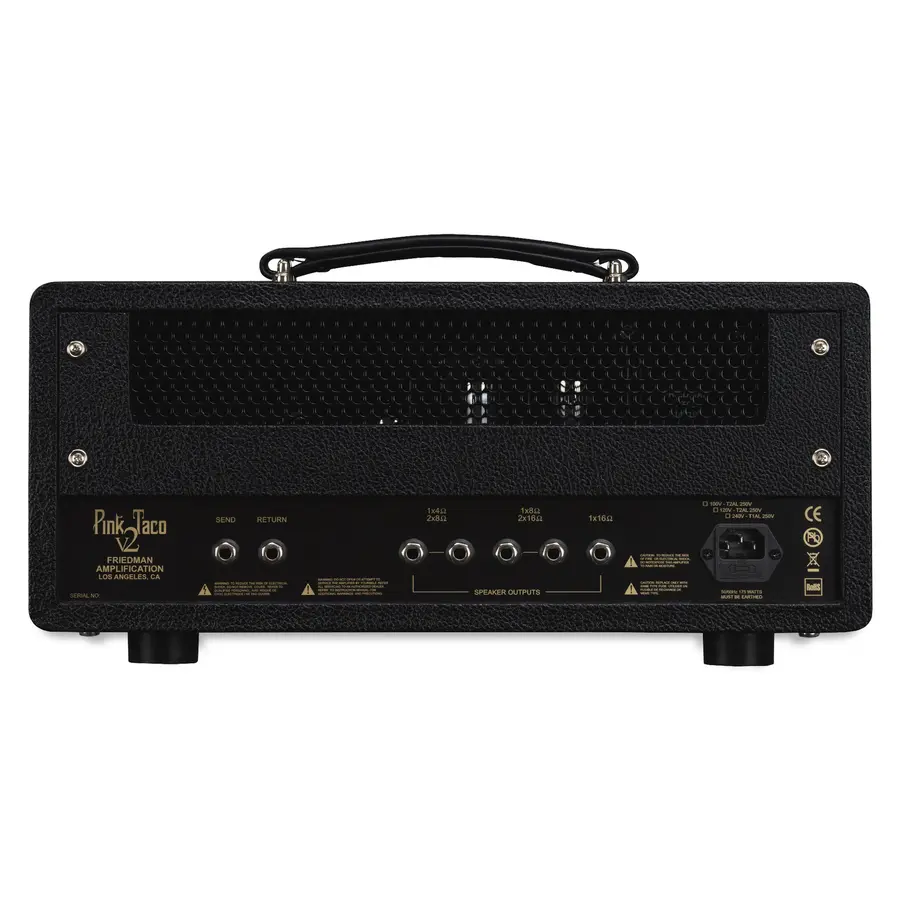Friedman Pink Taco Head V2 1 Channel - 20 Watt Head - EL84 