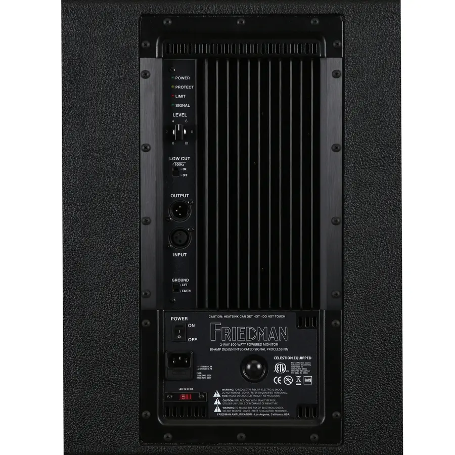 Friedman ASC-12 Active 12" Amp Mod Ref Monitor 500w 