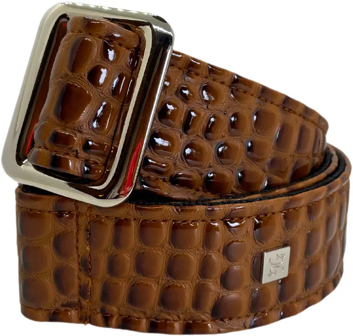 Get'm Get'm Aussie Gator Mocha Brown 2" Gitarreim 