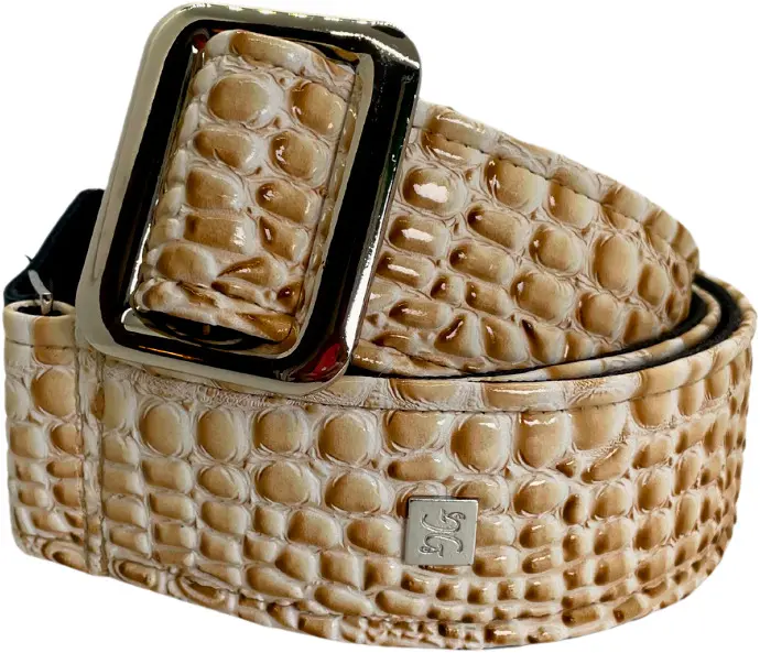 Get'm Get'm Aussie Gator Western Cream 2" Gitarreim 