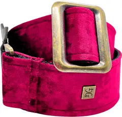 Get'm Get'm Crushed Velvet Burgundy 2” Gitarreim