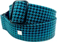 Get'm Get'm Fly Hounds Tooth Blue 2” Gitarreim