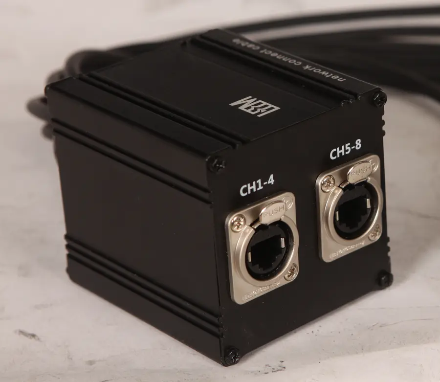 LEEM NW-85M 8 XLR han til 2 CAT5/6/7, 1m 