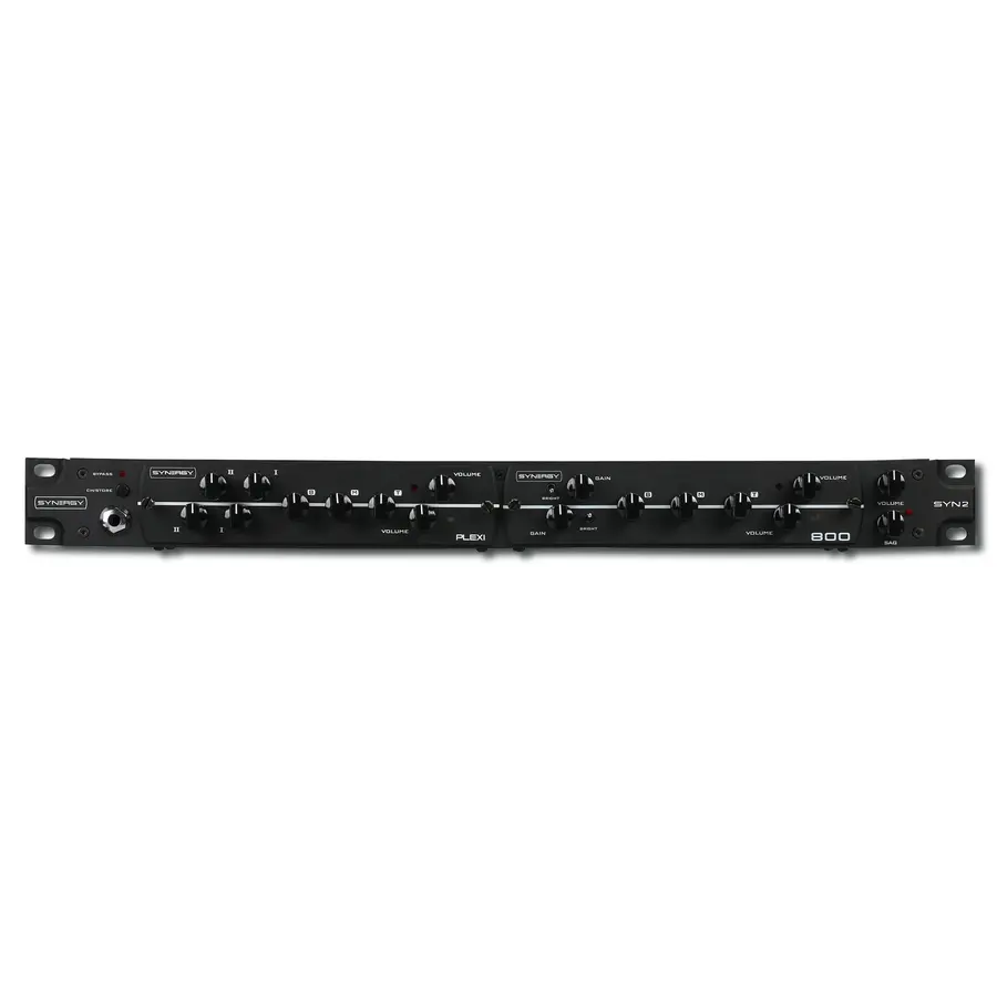 Synergy SYN-2 Preamp 2 moduler, rackmonterbar 