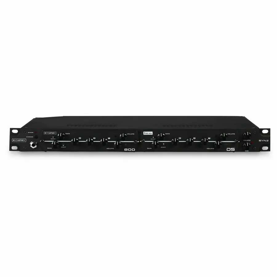 Synergy SYN-2 Preamp 2 moduler, rackmonterbar 