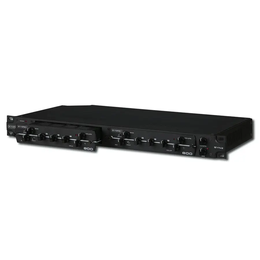 Synergy SYN-2 Preamp 2 moduler, rackmonterbar 