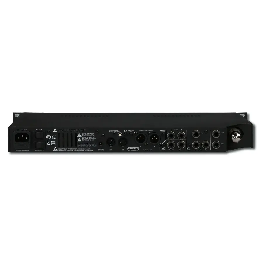 Synergy SYN-2 Preamp 2 moduler, rackmonterbar 