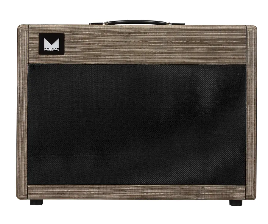 Morgan Amps 2x12 Gitarkabinett Driftwood Celestion Creamback & Alnico Gold, 8 Ohm 