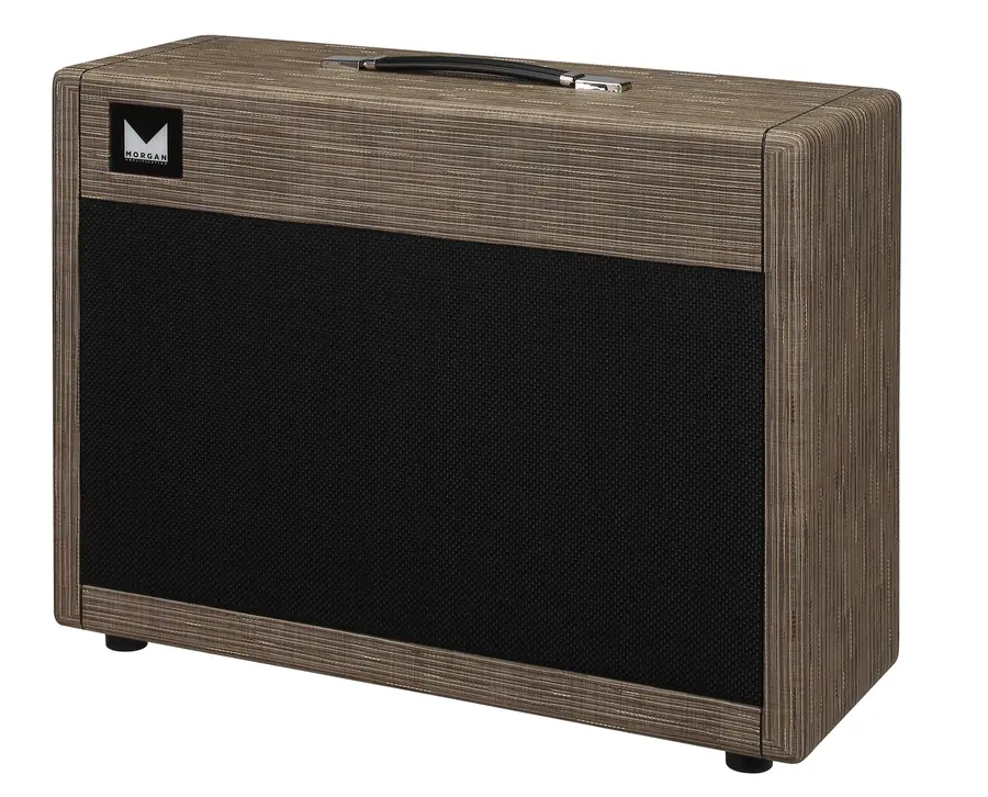 Morgan Amps 2x12 Gitarkabinett Driftwood Celestion Creamback & Alnico Gold, 8 Ohm 