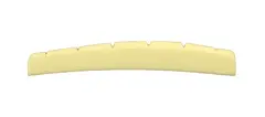 AP BN-0206-0U0 Unbleached Slotted Bone Nut