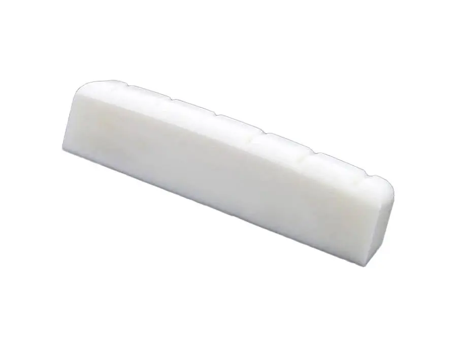 AP BN-2812-000 Slotted Bone Nut Blank for Martin 
