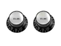 AP PK-0184-023 Volume Reflector Knobs Black (Qty 2)