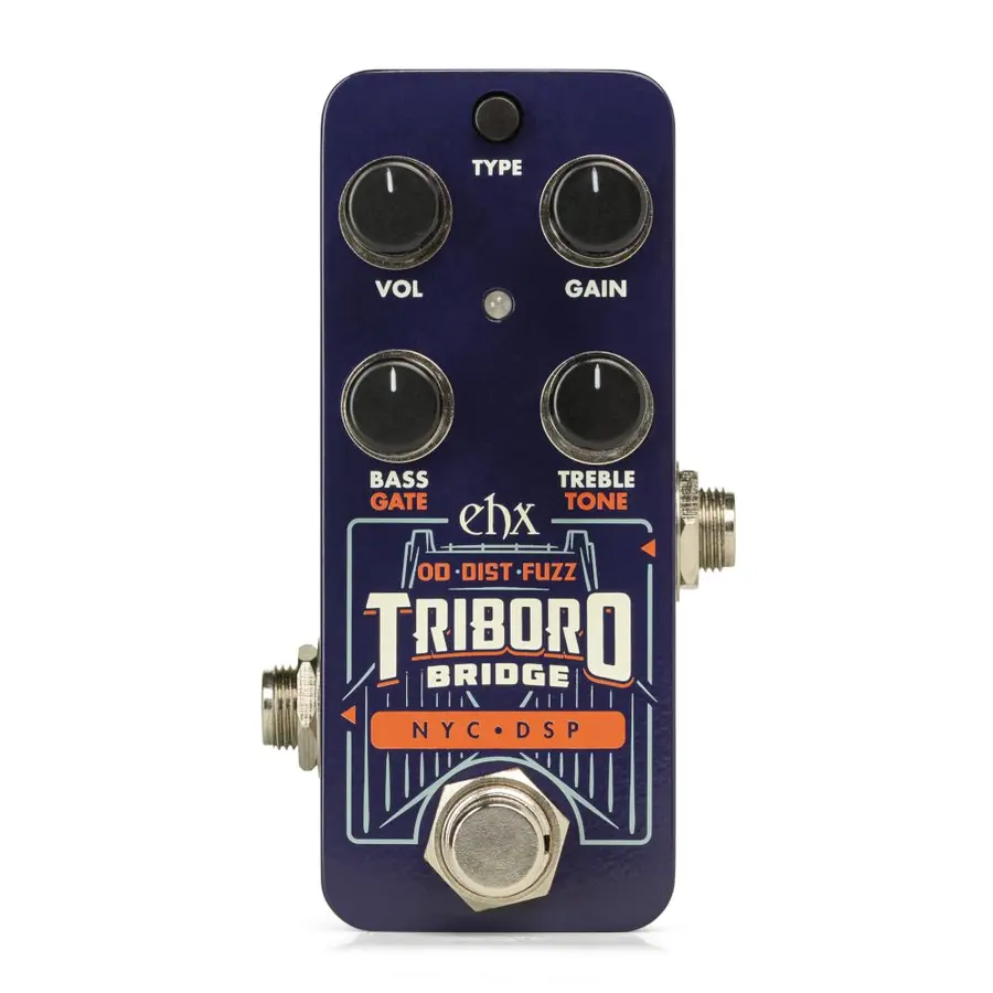 Electro-Harmonix Pico Triboro Bridge Overdrive, Fuzz & Distortion 