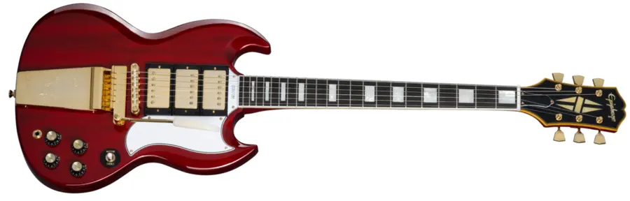 Epiphone Joe Bonamassa 1963 SG Custom Dark Wine Red 