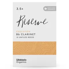 D'Addario Woodwinds ODCE10355 10-pakning Org. Reserve Evolution Bb-Klarinett 3.5+