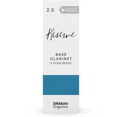 D'Addario Woodwinds ODER0525 5-pakning Org. Reserve Bassklarinett 2.5