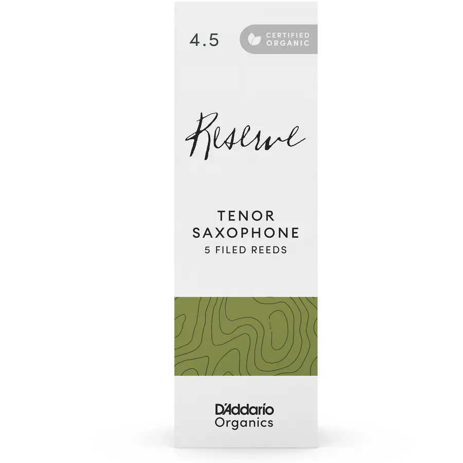 D'Addario Woodwinds ODKR0545 5-pakning Org. Reserve Tenor-sax 4.5 