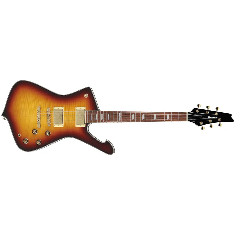 Ibanez IC420FM-VLS Iceman El-gitar med gigbag 