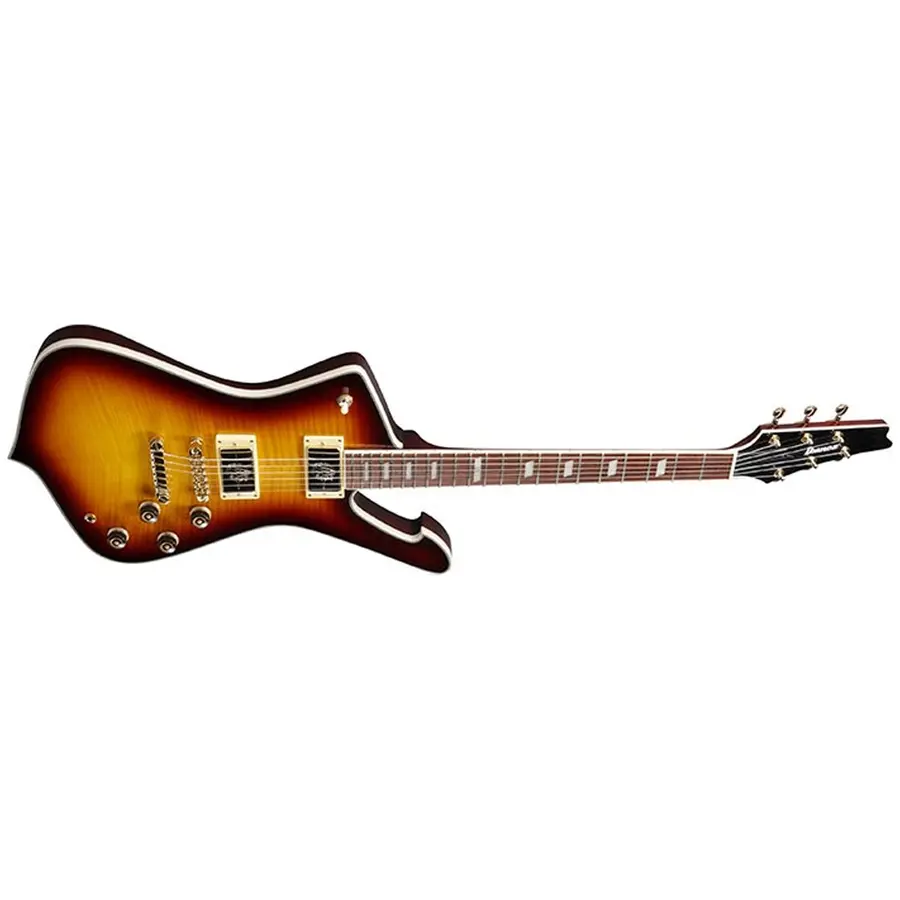 Ibanez IC420FM-VLS Iceman El-gitar med gigbag 