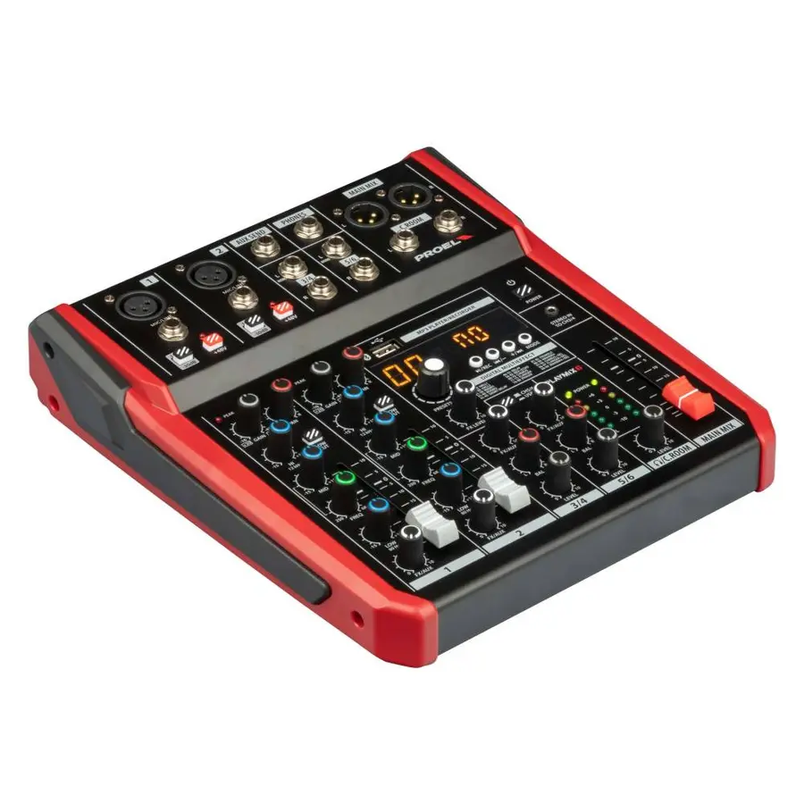 Proel PLAYMIX6 Lydmikser med Bluetooth 