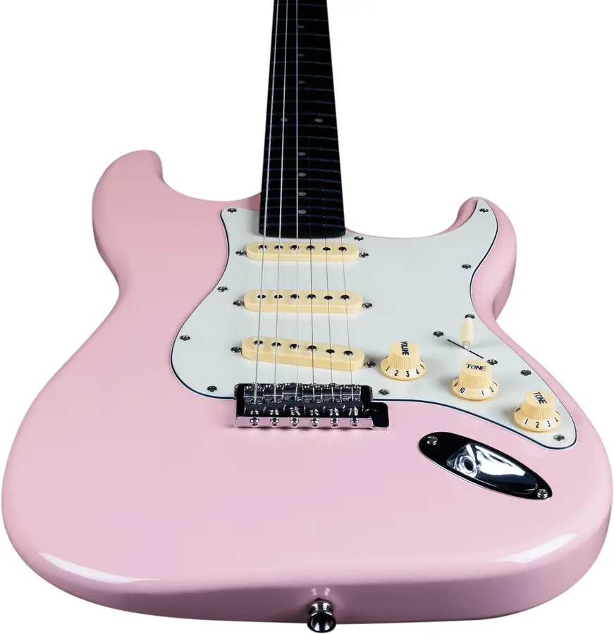 Jet Guitars JS-300 MINI 3/4 Shell Pink 