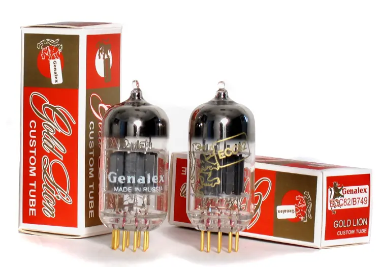 Genalex 12AU7/ECC82/B749 Gold Pins 