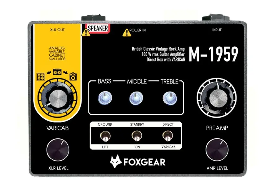 Foxgear M-1959 Mini Amp British Classic Rock 