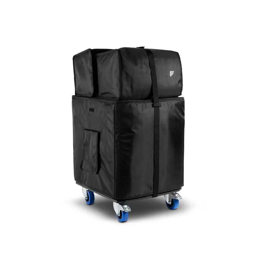 LD Systems DAVE 15 G4X BAG SET Transportsett med rullebrett og cover 