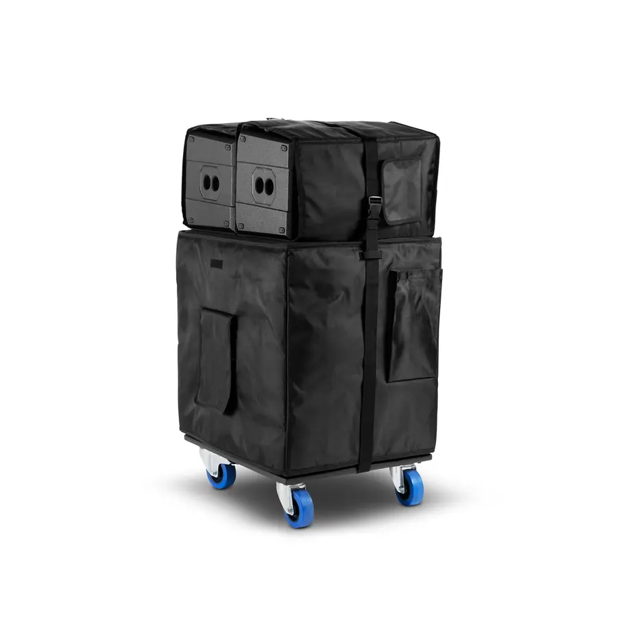 LD Systems DAVE 15 G4X BAG SET Transportsett med rullebrett og cover 
