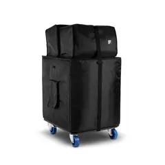 LD Systems DAVE 18 G4X BAG SET Transportsett med rullebrett og cover