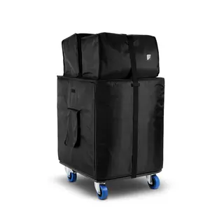 LD Systems DAVE 18 G4X BAG SET Transportsett med rullebrett og cover