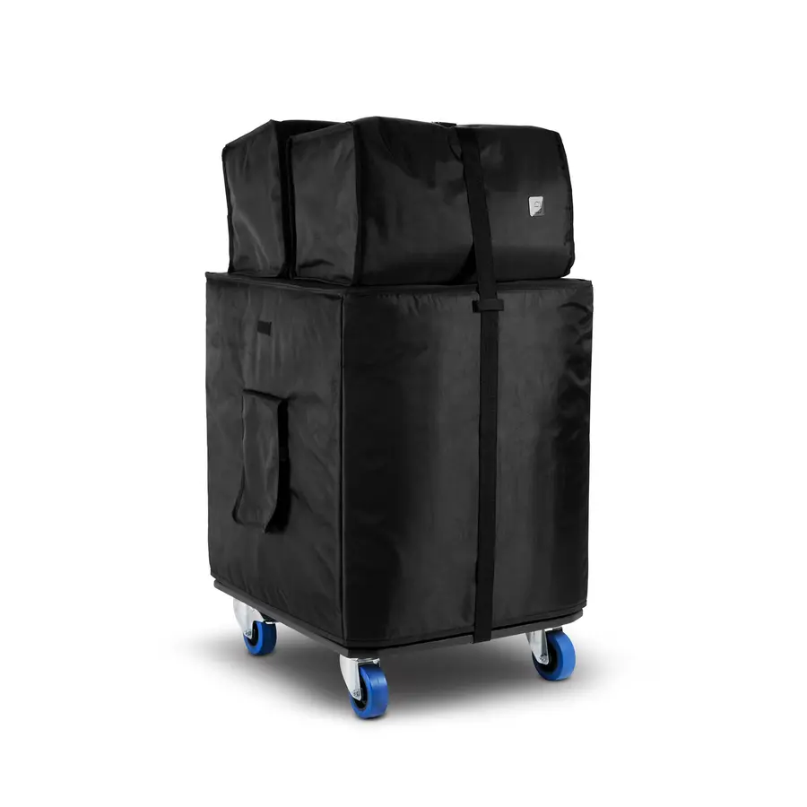 LD Systems DAVE 18 G4X BAG SET Transportsett med rullebrett og cover 