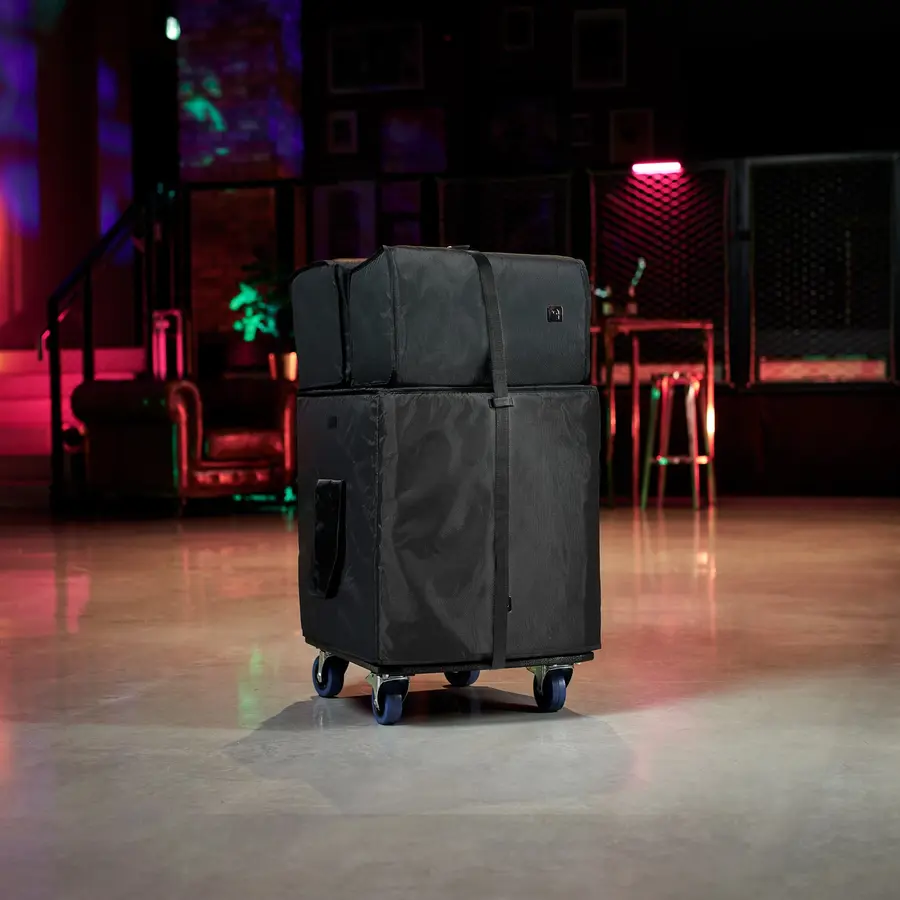 LD Systems DAVE 18 G4X BAG SET Transportsett med rullebrett og cover 