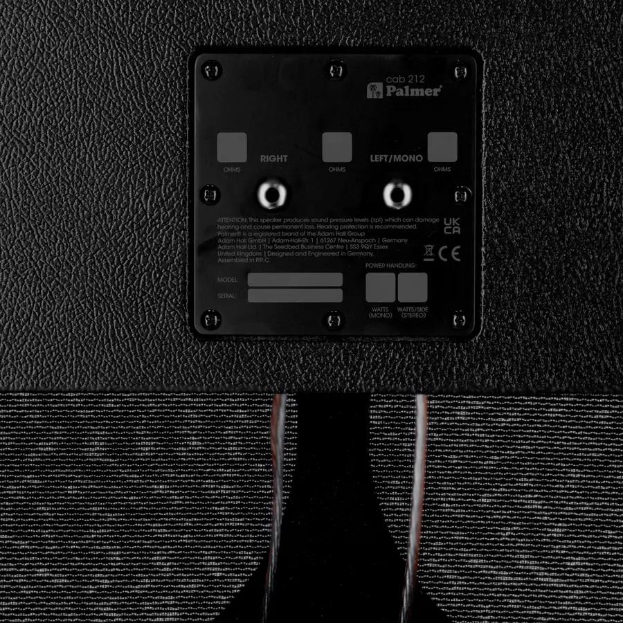 Palmer CAB 212 BX Tomt Gitarkabinett 2x12, Open Back 