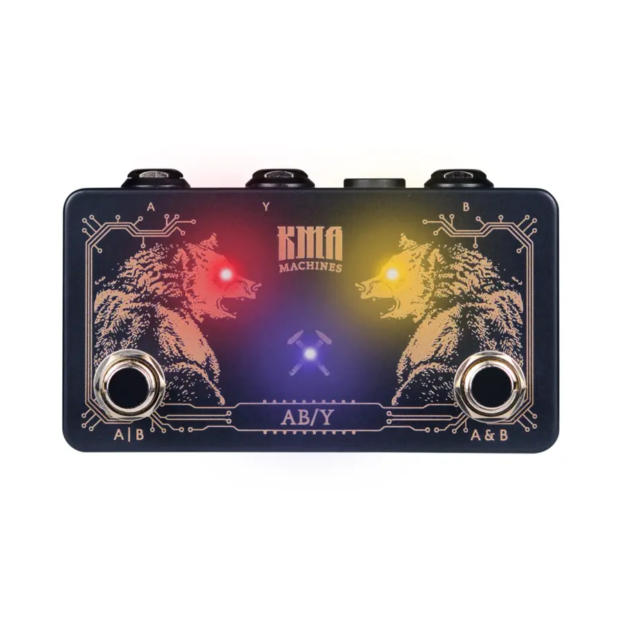 KMA Machines ABY Passiv ABY-pedal, med aktiv switching 