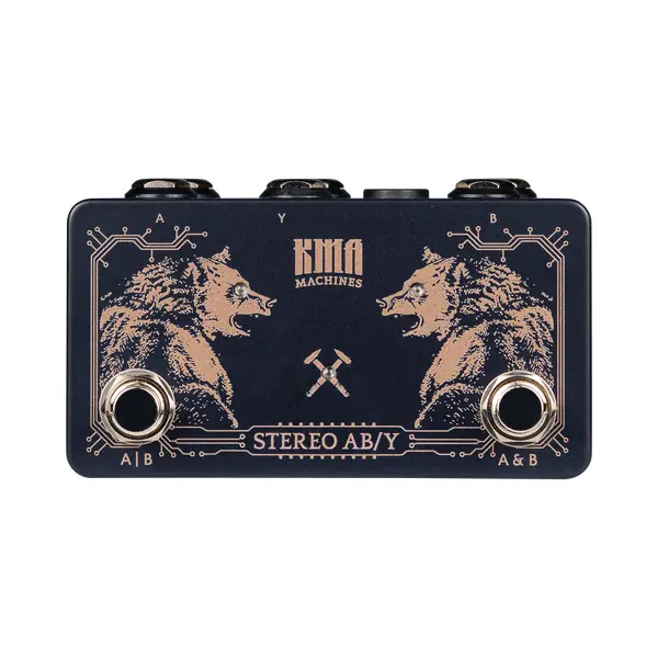 KMA Machines Stereo ABY Passiv Stereo ABY-pedal, aktiv switching 