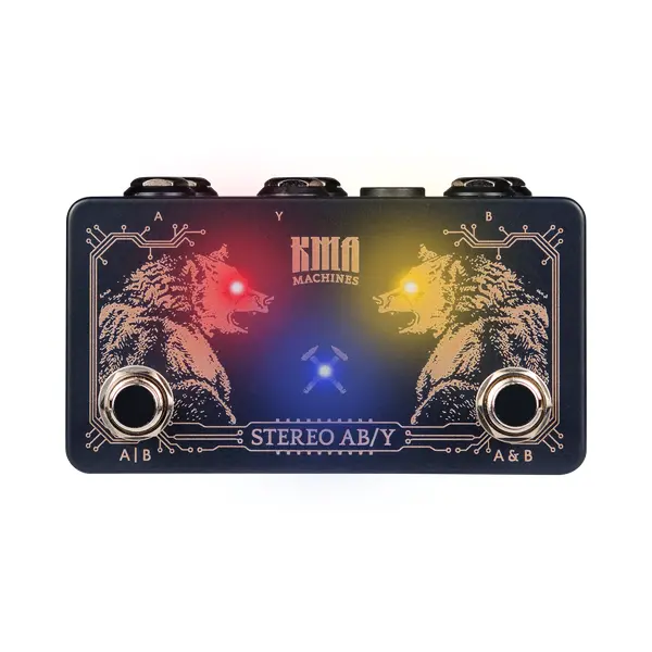 KMA Machines Stereo ABY Passiv Stereo ABY-pedal, aktiv switching 