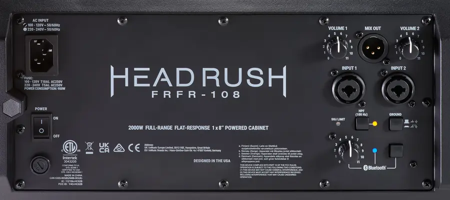 Headrush FRFR108 MKII Full range, flat response gitarkabinett 