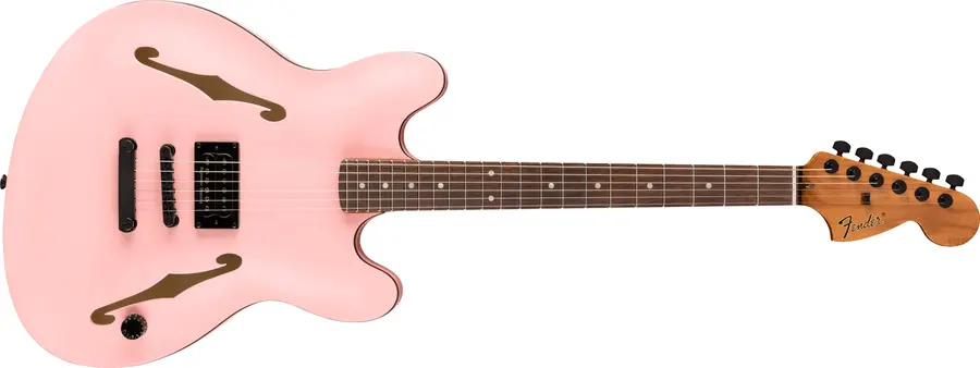 Fender Tom DeLonge Starcaster RW, Satin Shell Pink 