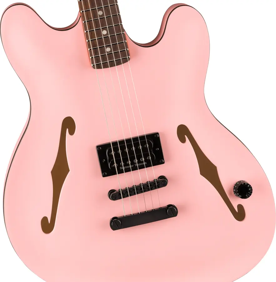 Fender Tom DeLonge Starcaster RW, Satin Shell Pink 