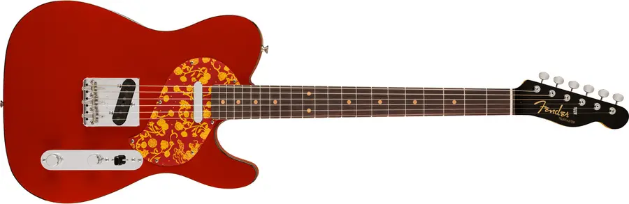 Fender Ltd Ed Raphael Saadiq Telecaster RW, Dark Metallic Red 