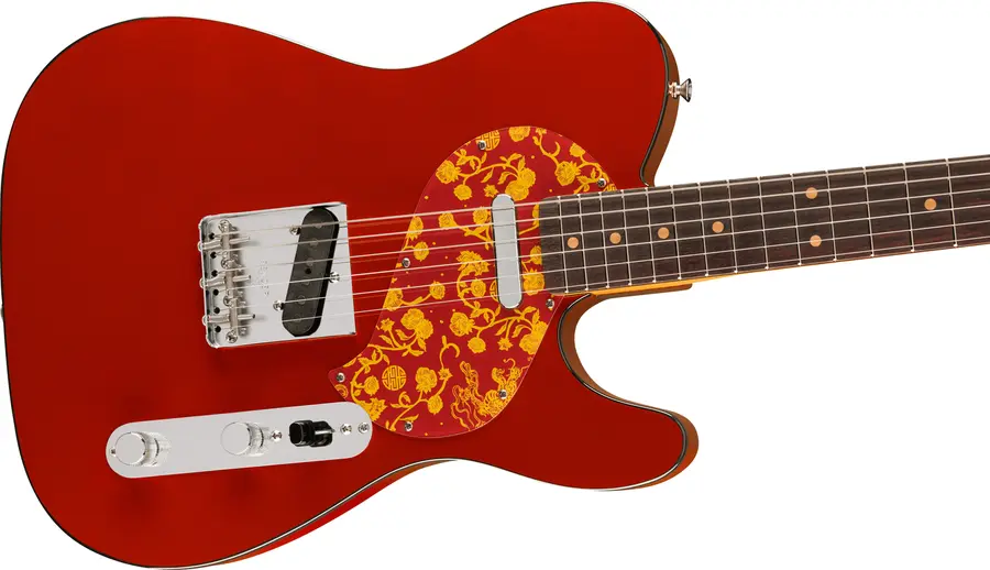 Fender Ltd Ed Raphael Saadiq Telecaster RW, Dark Metallic Red 