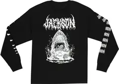 Jackson Sharkrot L/S T-Shirt, Black S