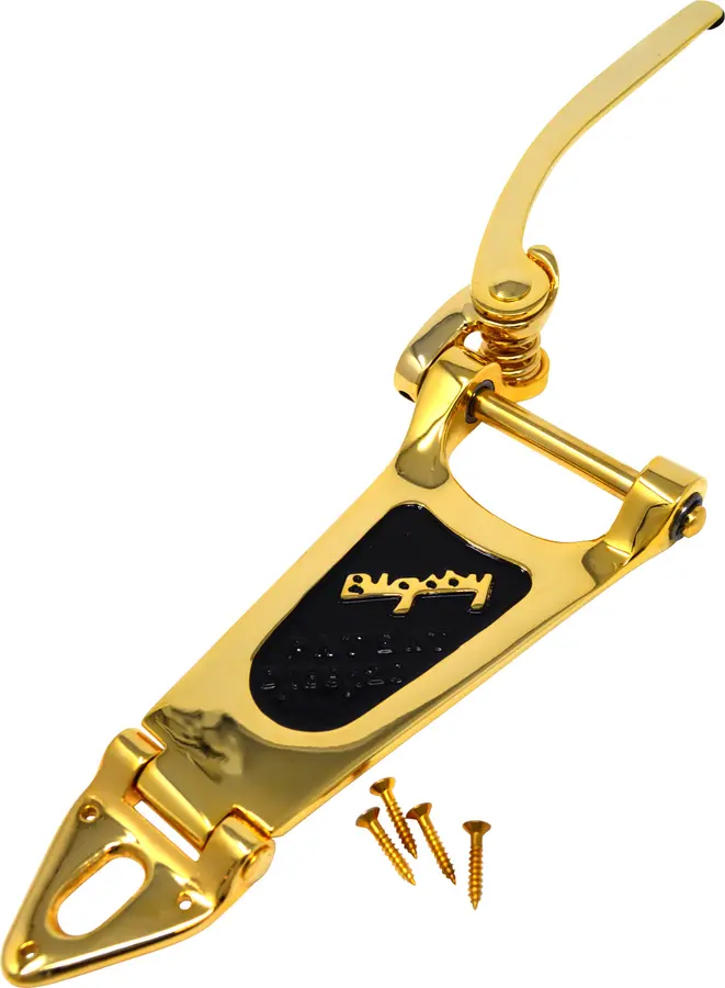 Bigsby B6GLH Vibrato Tailpiece Left-Hand, Gold 