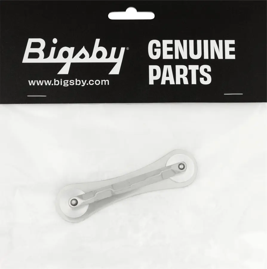 Bigsby Sorkin (Bowtie) Bridge Assembly Wound-G Compensated, Polished Aluminum 